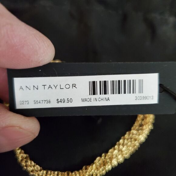 Ann Taylor 16" Sphere Sputnik Necklace - Picture 2 of 4